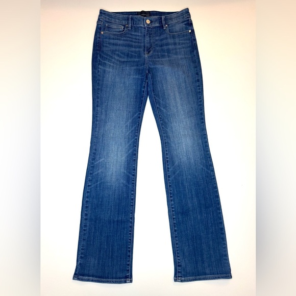 White House Black Market Women’s Mid Rise Slim Boot Everyday Soft Jeans size- 6 - Picture 1 of 10